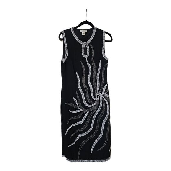 LEW MAGRAM Vintage Sequin Dress - Size Medium - Picture 1 of 9